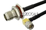 SMA Male Right Angle to TNC Female Cable