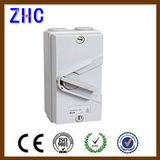 PC Plastic IP66 Waterproof Indoor & Outdoor Isolation Switch Box