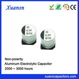 33UF 6.3V Chip Non Polarised Aluminum Electrolytic Capacitor