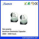 33UF 6.3V Chip Non Polarised Aluminum Electrolytic Capacitor