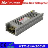 200W 8A 24V Slim LED Power Supply with PWM Function