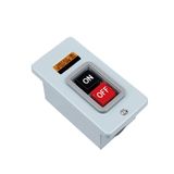 Iron Power Push Button Switch Box Cbsy-315