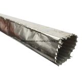 Heat Insulation Aluminium Backed Glass Cloth Thermal Heat Sleeve