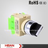 CE RoHS 22mm Plastic Selector Switch