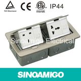 Inox Bs 13A Functional Modules Floor Socket Boxes