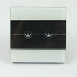 2mm Custom Made Touch Sensor Switch LED Illuminated Bathroom Glass