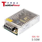 S-50-15 Ce Certification Good Quality, 220V AC to 15V DC Transformer 50W LED Switch Power Supply