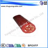 (BPGVFP) Silicone Rubber/Acylonitrile-Butadiene/Cu Wire Shielded/High Temperature/Frequency Convertible/Electric Power Cable