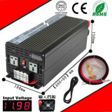 2000W DC-AC Inverter 12VDC or 24VDC 48VDC to 110VAC or 220VAC Pure Sine Wave Inverter with AC Charge
