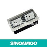 Customerized Top Quality Duplex Floor Sokcet Receptacle