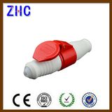 380V 32A IP44 Splash CE 3p+E 6h PC Plug