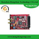 Single Side& Double Side PCB with Red Solder Mask