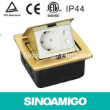 High Quality Pop-up Copper Florr Outlet Spu-5 Bs Socket Stainless Steel Floor Boxes with RJ45