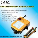 12V F24-12s Single Speed Hoist Crane Radio Remote Control System