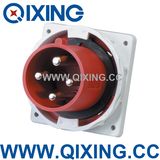 Qixing European Standard Male Panel Mounted Plug (QX3656)