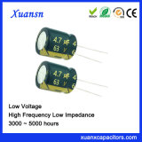 63V Low Impedance Aluminum Capacitor for Power Supply