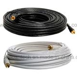 30 FT Rg59 Digital Satellite F Plug Coaxial Cable