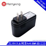 OEM&ODM Us Plug 6.5V 2A DOE VI AC Power Adapter with UL/cUL/FCC