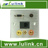 86 Type Aluminium Alloy Wall Plate/Faceplate