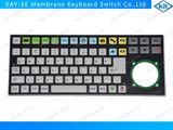 Push Button Embossing Membrane Keyboard with PCB