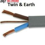 300/500V 2 Core 1.5mm PVC Insulated BVVB Building Wire