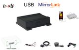 Head Unit Mionter with Smartphone in Two-Way Touch Operate Via USB
