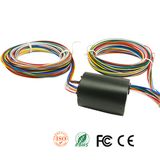 Through Hole Slip Rings with 3000mm Wires for Cranes