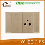 118 Model 1 Gang 2way Switch with 3pin Thailand Socket