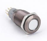 Waterproof IP67 Momentary Latching Colored Metal Push Button Switch