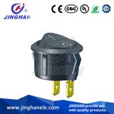 High Quality Kcd1-201 Round Rocker Switch T85 2 Pin Spst