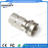 Twist-on Male F Connector for CCTV Camera System (CT5076)