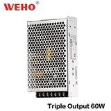 Full Range AC/DC T-60d Triple Output Power Supply