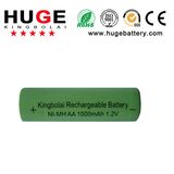 1.2V AA size 1000mAh Ni-mh battery