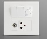 Thailand 3 Gang 2 Way Electrical Sockets and Switches