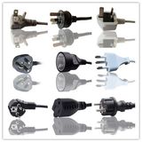 10A 13A 15A 125V 250V UL Non-Rewirable Power Cord Plug American Europen