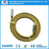 Flat AWG 20276 High Speed Ethernet 3D 1.4/2.0V HDMI Cable