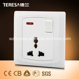 Switch Socket Functional Socket 13A with Neon