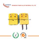 Spot goods yellow mini thermocouple connector (type K )