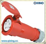 Cee/IEC 32A 400V Red Heavy Duty Connector