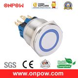 Onpow 25mm Push Button Switch (GQ25PF-11E/R/6V/S, 25mm, CE, CCC, RoHS)