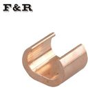 Electric Cable Accessory C Shape Copper Pipe Clamps Wire Clamp
