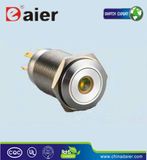 Metal Momentary LED Illuminated Push Button Switch, Electric Switch (LAS1-16F-11D)