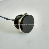 25mm IP68 Waterproof Black Aluminum Latching Piezo Switch