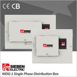 African Market Hot Sales Plug-in MCB 1 Phase Metal Distribution Boards