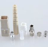 Sc Simplex 3.0mm Fiber Optic Kits Connector with Beige Boot