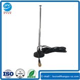 65-108MHz Telescopic Mast Magnetic Base Car FM Radio Antenna