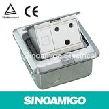 Aluminum Pop up Rectangular Floor Box for UK