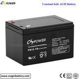 China Rechargeable VRLA AGM Battery 12V 10ah