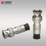 CCTV Coaxial Cable BNC Male Compression Connector Rubber Boot for BNC Connector