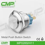 28mm Waterproof Push Button Switch (Momentary or Latching)